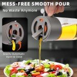 Olive Oil Sprayer Bottle with Portion Control