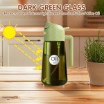 YARRAMATE Dark Glass Oil Sprayer for Cooking