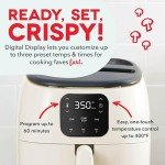 DASH Tasti-Crisp™ 2.6 Qt. Ceramic Air Fryer