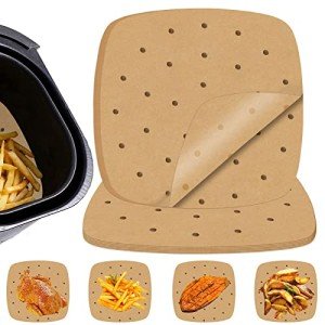 Numola 100 Pcs Perforated Air Fryer Liners