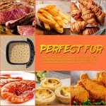 Numola 100 Pcs Perforated Air Fryer Liners