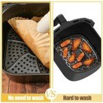 Square Air Fryer Parchment Paper Liners - 150 Pack