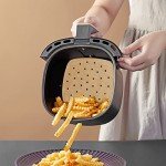 Numola 100 Pcs Perforated Air Fryer Liners