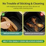 100 PCS Air Fryer Paper Liners - 8 Inch