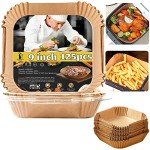 Disposable 9-Inch Air Fryer Liners, 125 Pcs