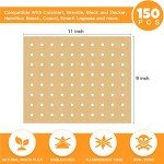Air Fryer Disposable Parchment Paper Liners - 150pcs