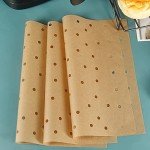BYKITCHEN Nonstick Air Fryer Oven Liners - 100 Pack