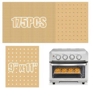 GOAUS 9x11 Inch Air Fryer Parchment Paper Liners