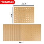 200 Pcs Disposable Air Fryer Parchment Liners