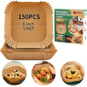 150 PCS Disposable Air Fryer Liners - 8 Inch