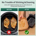 150 PCS Disposable Air Fryer Liners - 8 Inch