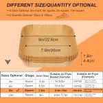 BYKITCHEN 9in Disposable Air Fryer Liners – Set of 100