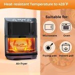 100 PCS Round Air Fryer Disposable Paper Liners