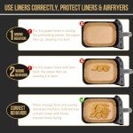 Air Fryer Disposable Paper Liner - 100 Pack