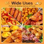 BYKITCHEN Air Fryer Liners for Ninja Grill, 100 Pack