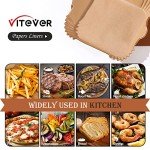 120 PCS Square Air Fryer Paper Liners, 8-inch
