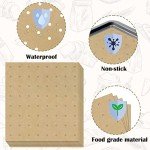 120 Pcs Air Fryer Parchment Paper Liners