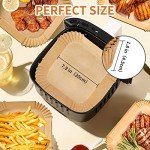 Disposable Square Air Fryer Liners, 100PCS