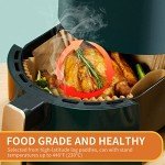 Disposable Square Air Fryer Liners, 100PCS