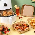 Disposable Square Air Fryer Liners, 100PCS