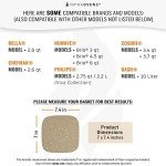 Unbleached Air Fryer Liners - 100 Pre-Cut Sheets