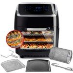 Aria 10Qt Black Air Fryer Oven AAO-890