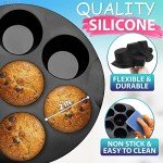 Silicone Cupcake Pan for Air Fryer - 7 Cups