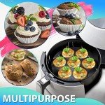 Silicone Cupcake Pan for Air Fryer - 7 Cups