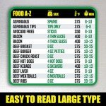 Keto Air Fryer Cooking Times Cheat Sheet Magnet