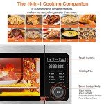 Fabuletta 10-in-1 Air Fryer Toaster Oven