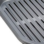 Instant Vortex Nonstick Grill Pan Set, Gray