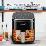 CAYNEL 5QT Digital Air Fryer with Double Basket