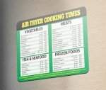 Air Fryer Cheat Sheet & Accessory Magnet Set