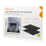 Aieve Heat Resistant Mat for Air Fryers - 2 Pack