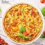 Large Ceramic Souffle Ramekins with Mini Spoon