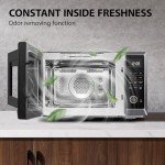 TOSHIBA 8-in-1 Microwave Oven with Air Fryer