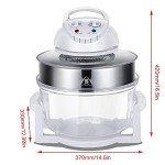 17L Turbo Portable Air Fryer with Infrared Heating