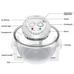 17L Turbo Portable Air Fryer with Infrared Heating