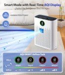 Large Room Air Purifier with Aromatherapy & Smart Mode