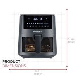 Holstein 7.6QT Digital Air Fryer with Presets