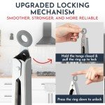 Silicone Heat Resistant Tongs Set – 3 Sizes