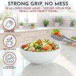 Silicone Heat Resistant Tongs Set – 3 Sizes