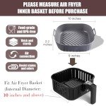 Extra Large Silicone Liners for Air Fryer - 2 Pack