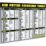 Air Fryer Cooking Times Magnet - Easy Reference