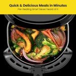 Chefman 5 Qt Digital Air Fryer - Easy Touch Controls