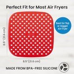 Silicone Air Fryer Liners - 3 Pack, 8.5
