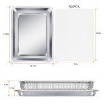 N.Gracia Large Stainless Steel Air Fryer Basket