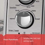 BLACK+DECKER 4-Slice Toaster Oven with Timer