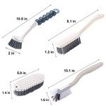 4-Piece Multi-Purpose Kitchen Cleaning Brush Set
