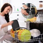 Reusable Silicone Liners for 10QT Air Fryers - 2 Pack